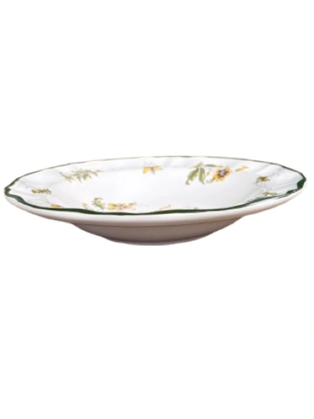 Varages France Vieux Provence Large Rim Soup Bowl 9.25